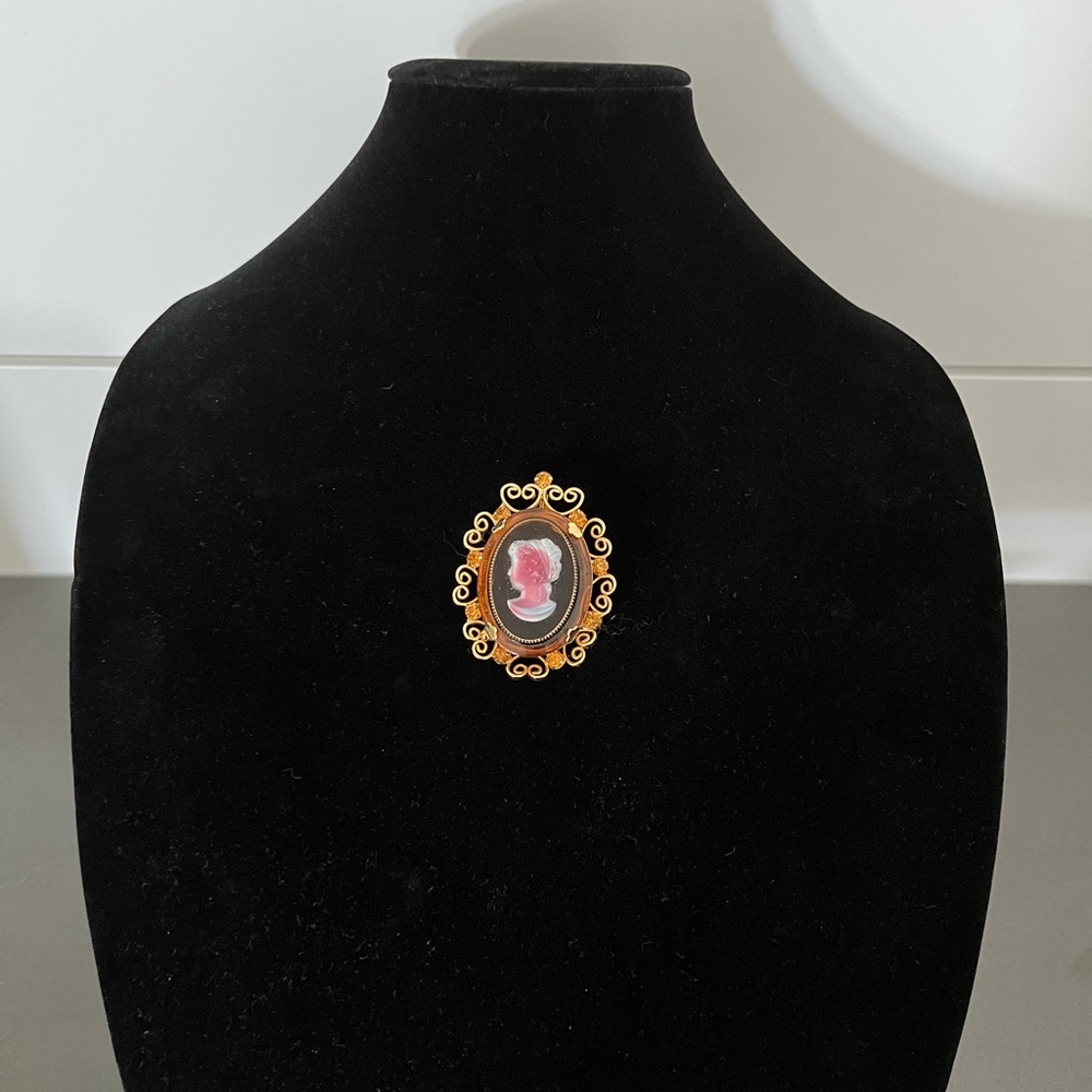 Celebrity NY Cameo Brooch/Hook